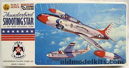Hasegawa 1/72 Lockheed T-33A Shooting Star Thunderbirds, 123 plastic model kit